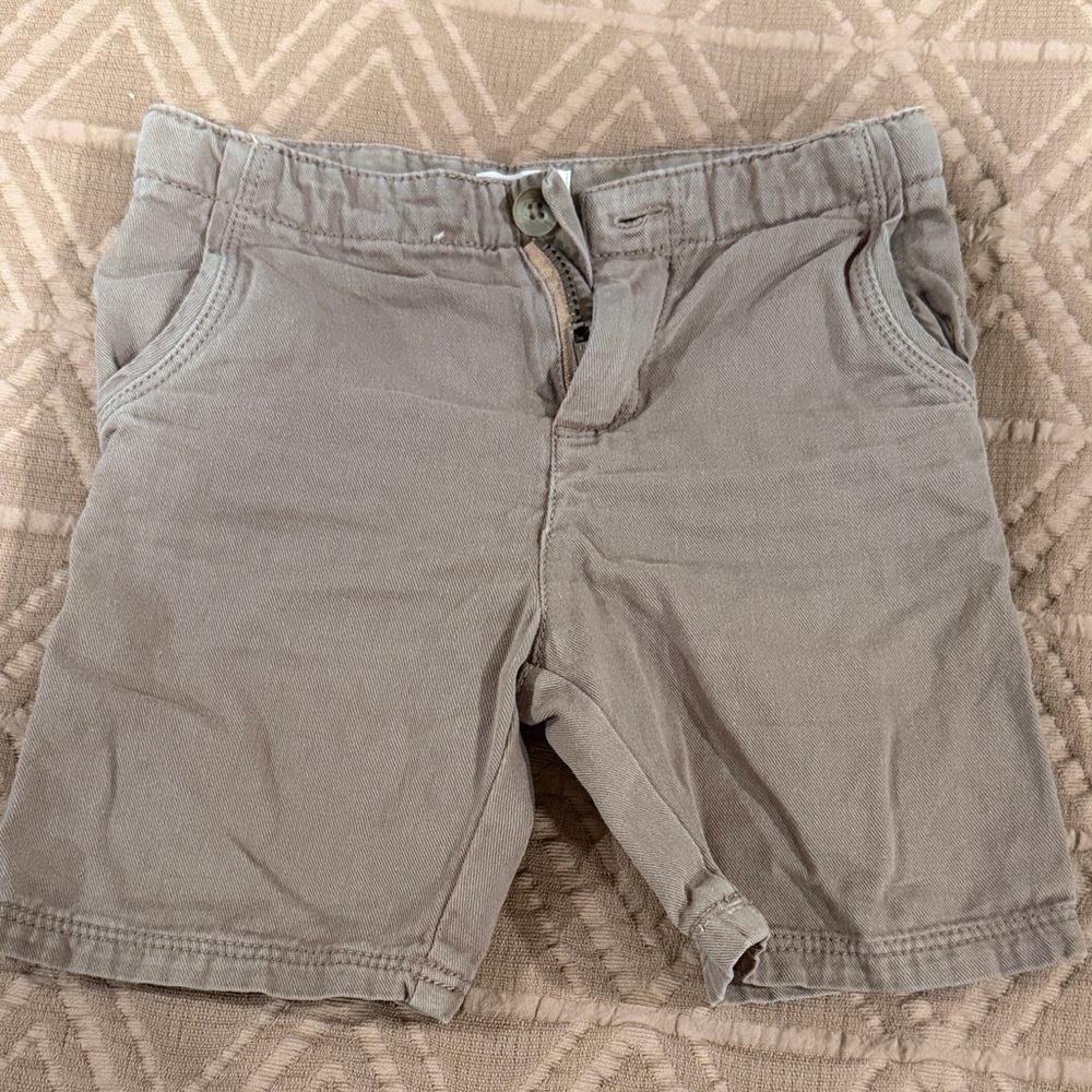 Toddler Tan Casual Shorts